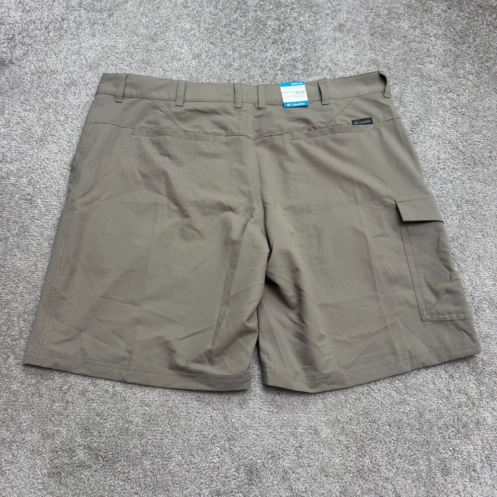 Columbia Battle Ridge Flex Omni-Shade UPF 50 Cargo Shorts Mens 40 Gray Outdoor - Picture 2 of 16